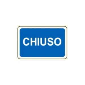 SABATO 6 DICEMBRE CHIUSO